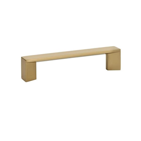 Patioplus 4 in. Center to Center Trinity Cabinet Pull, Satin Brass PA2056027 - main